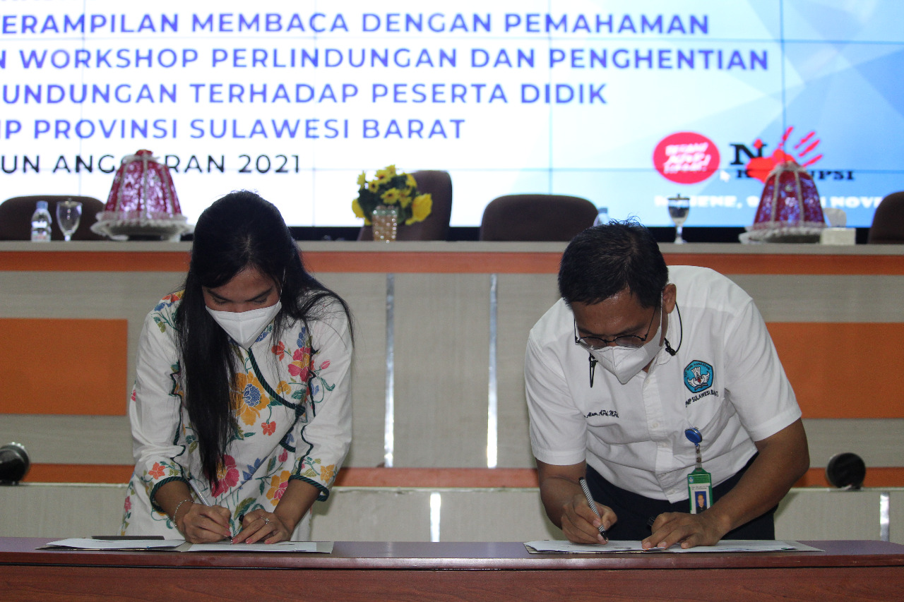 You are currently viewing MoU Signing Between West Sulawesi LPMP and Ninos Education & Development